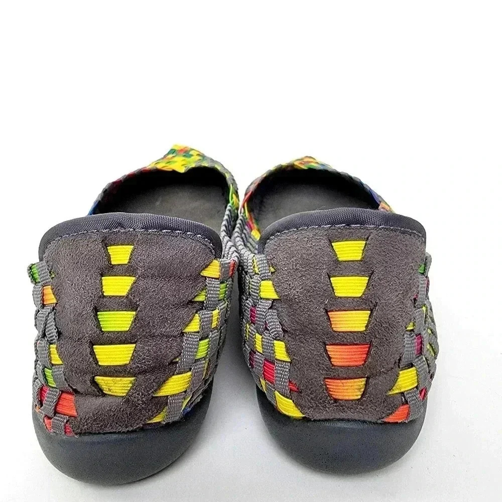 Steven by Steve Madden Rainbow Woven Ballet Flats - 8 - Picture 7 of 10